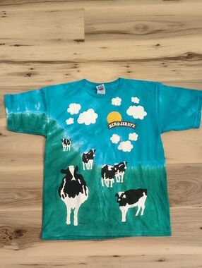 Like New Authentic Ben & Jerry's Woody Jackson Euphoria T-shirt Size Medium